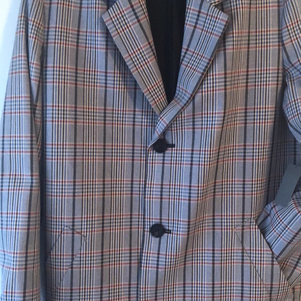 Sold elsewhere *** NWT 6397 Plaid oversized coat. - Picture 8 of 10